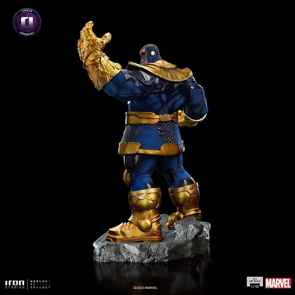 Miniatura: Marvel BDS Art Scale Statue 1/10 Thanos Infinity Gaunlet Diorama 30 cm
