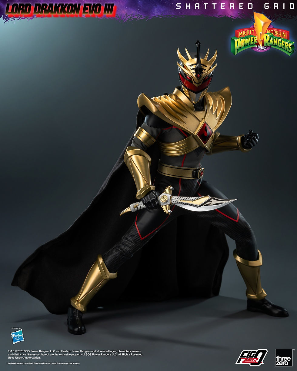 Miniatura: Threezero Power Ranger Mighty Morphin 1/6 Lord Drakkon Evo III