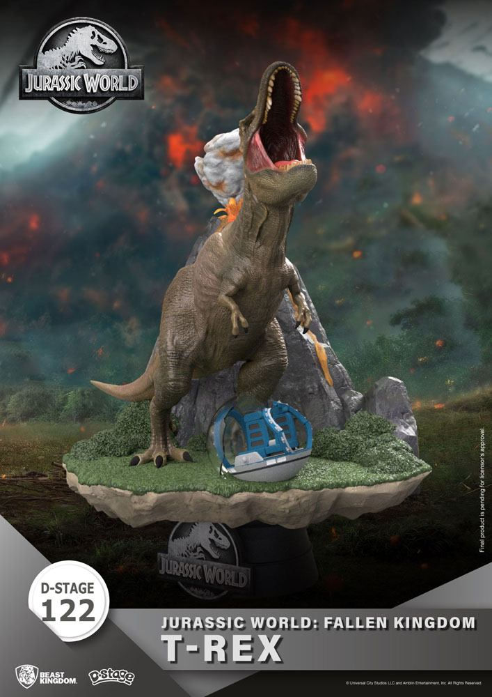 Thumbnail: Jurassic World: Fallen Kingdom D-Stage PVC Diorama T-Rex 13 cm
