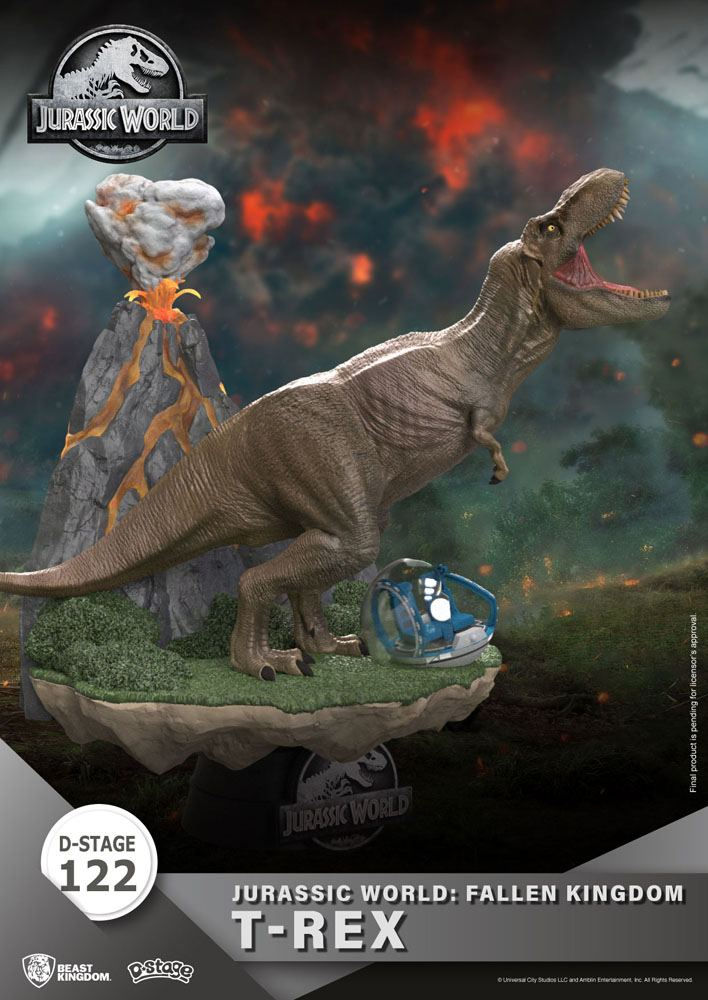 Thumbnail: Jurassic World: Fallen Kingdom D-Stage PVC Diorama T-Rex 13 cm