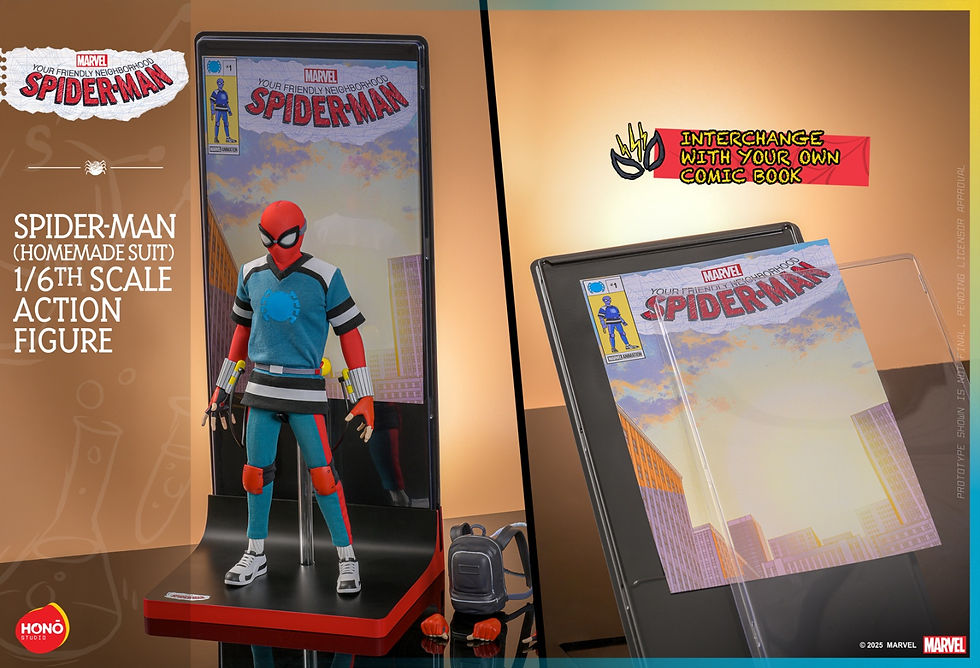 Miniatura: HONO Marvel Comics Your Friendly Nighborhood 1/6 Spider-Man Homemade Suit HS07