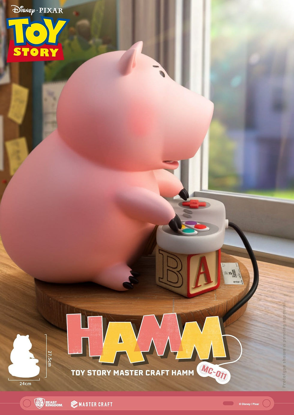 Thumbnail: Toy Story Master Craft Statue Hamm 28 cm