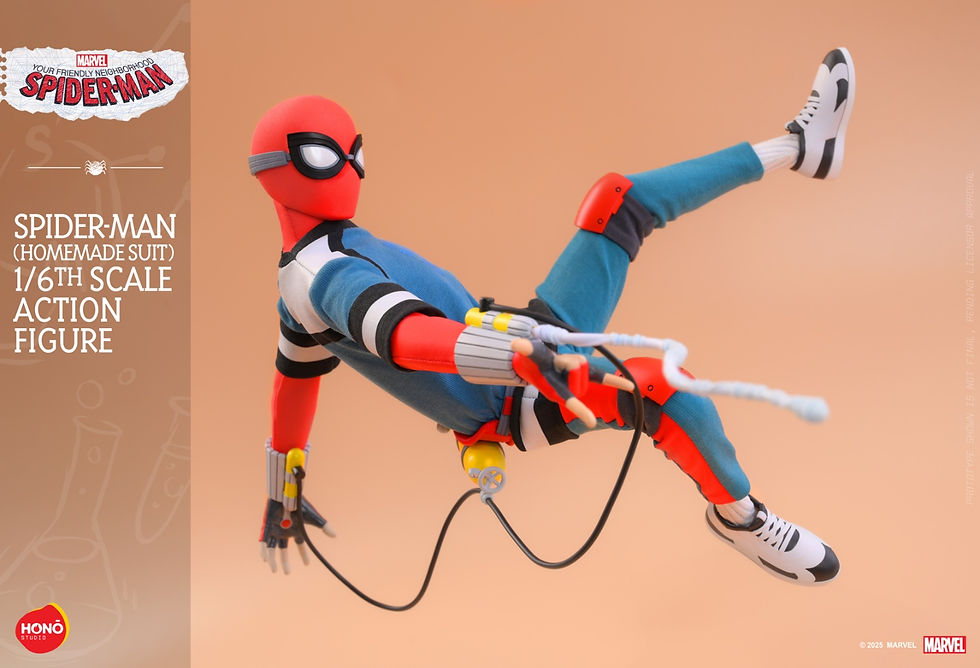 Thumbnail: HONO Marvel Comics Your Friendly Nighborhood 1/6 Spider-Man Homemade Suit HS07