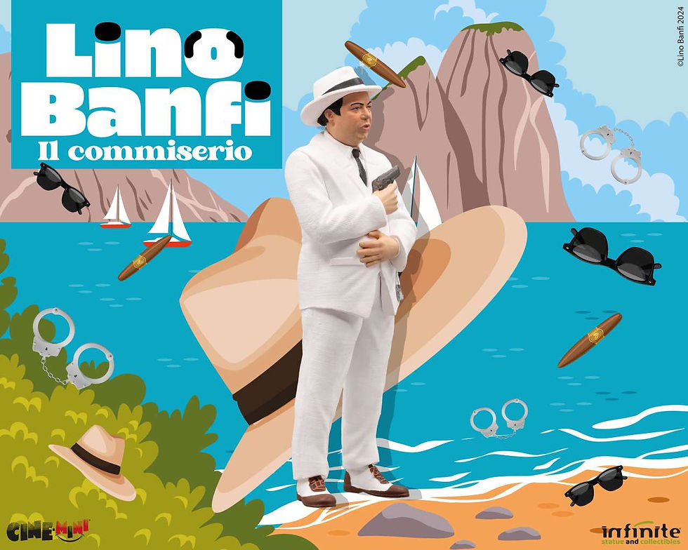 Miniatura: Lino banfi il commiserio cinemini pvc