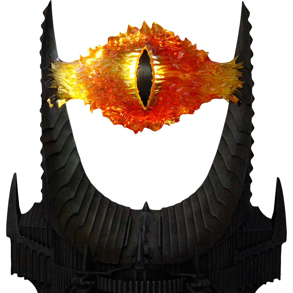 Miniatura: Lord of the Rings LED Light Eye of Sauron 15 cm