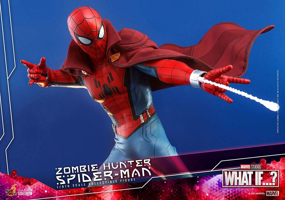 Thumbnail: What If...? Action Figure 1/6 Zombie Hunter Spider-Man 30 cm by Hot Toys