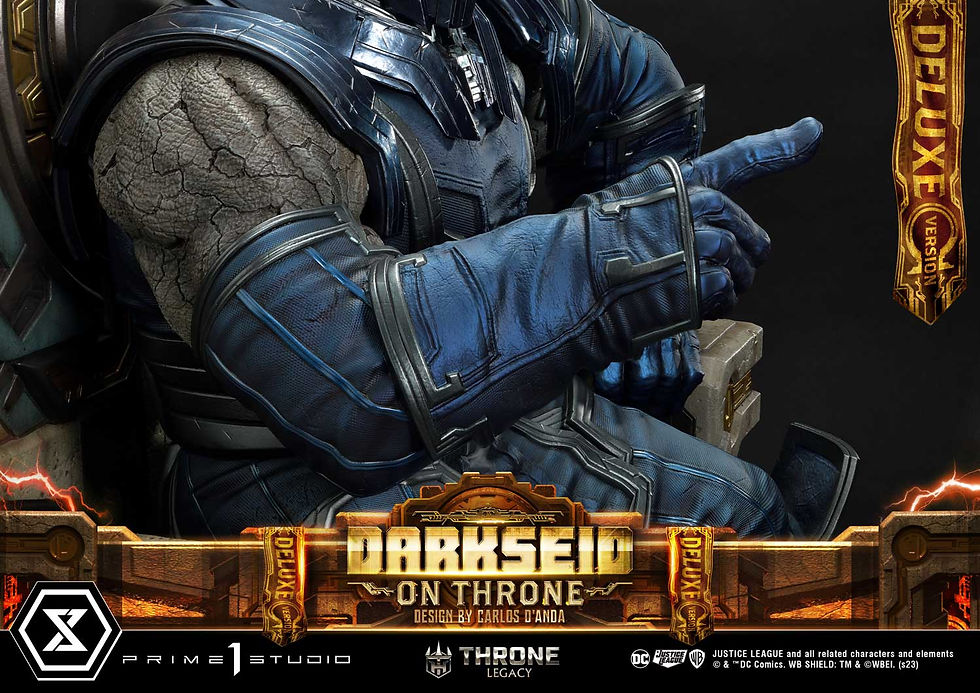 Miniatura: Throne Legacy 1/4 Justice League (Comics) Darkseid on Throne Deluxe Version 65cm