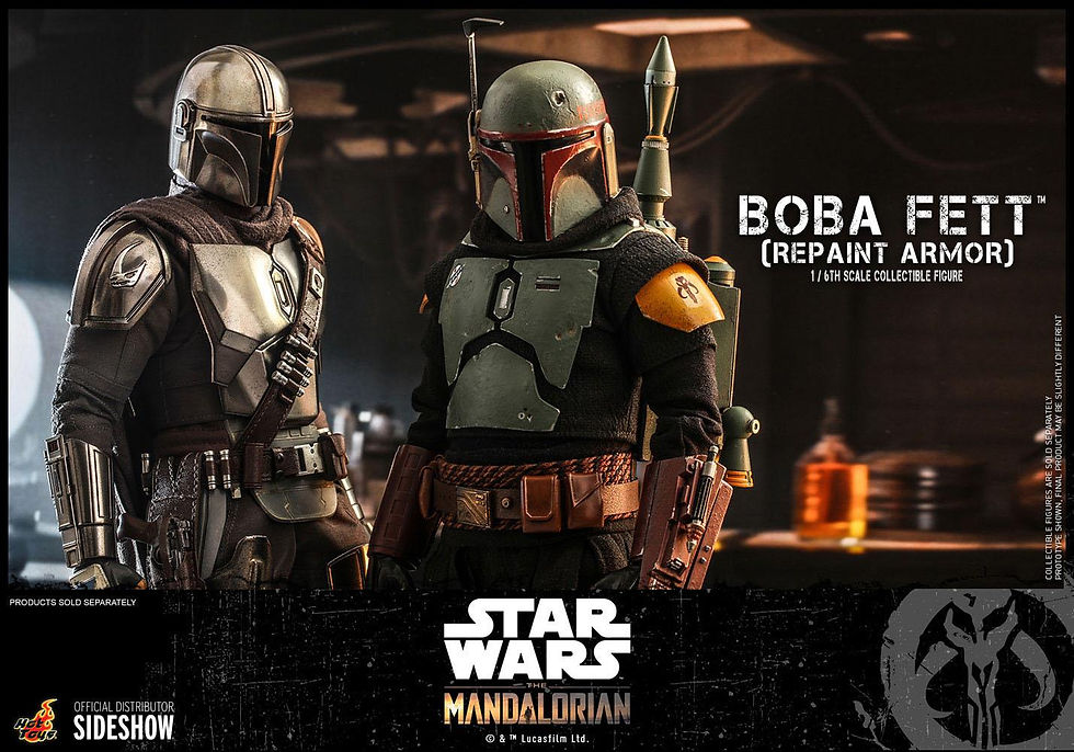 Miniatura: Star Wars The Mandalorian 1/6 Boba Fett (Repaint Armor) 30 cm