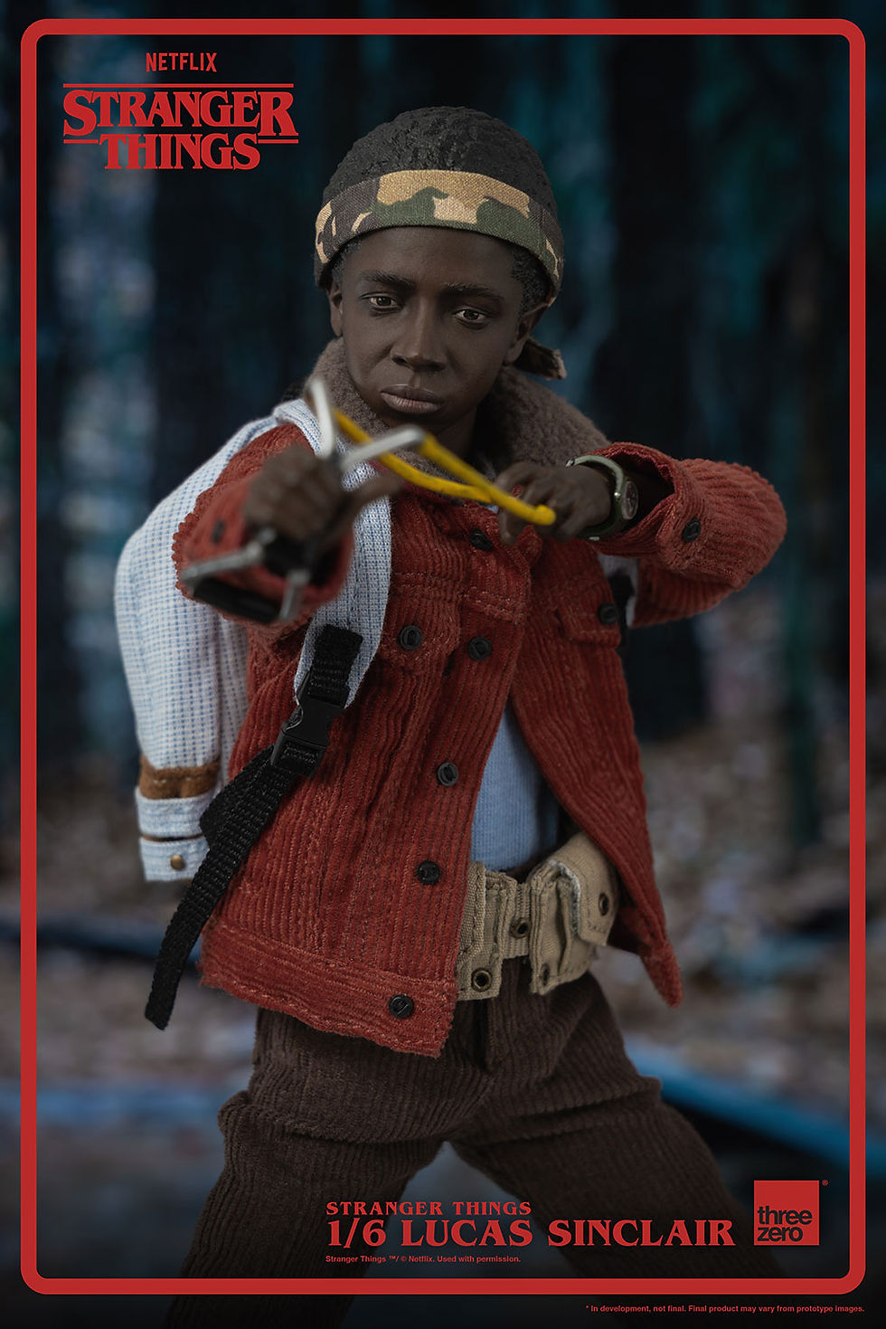 Miniatura: Stranger Things Action Figure 1/6 Lucas Sinclair 23 cm
