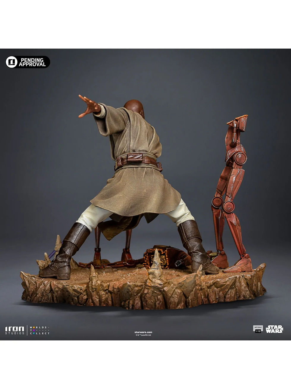 Miniatura: Mace Windu 1/10 - Star Wars - Art Scale 1/10 statue