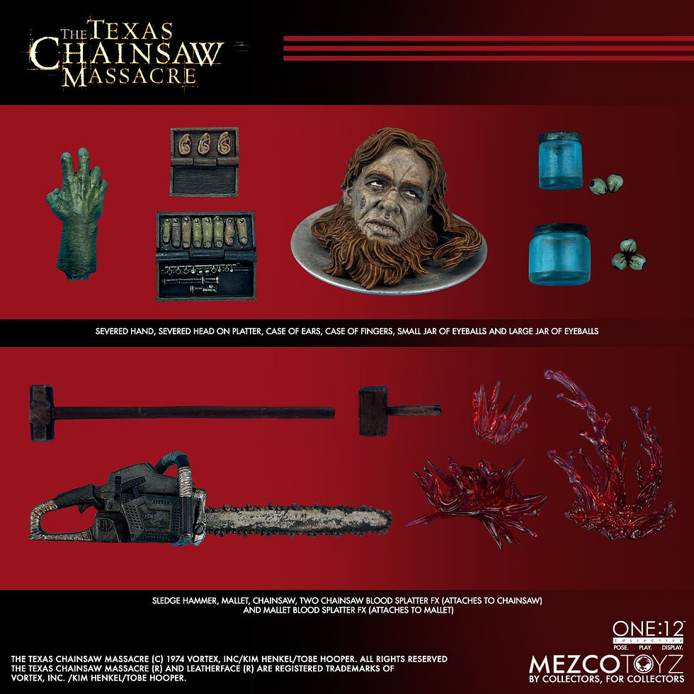 Miniatura: Texas Chainsaw Massacre (2003) Action figure 1/12 Leatherface 17 cm