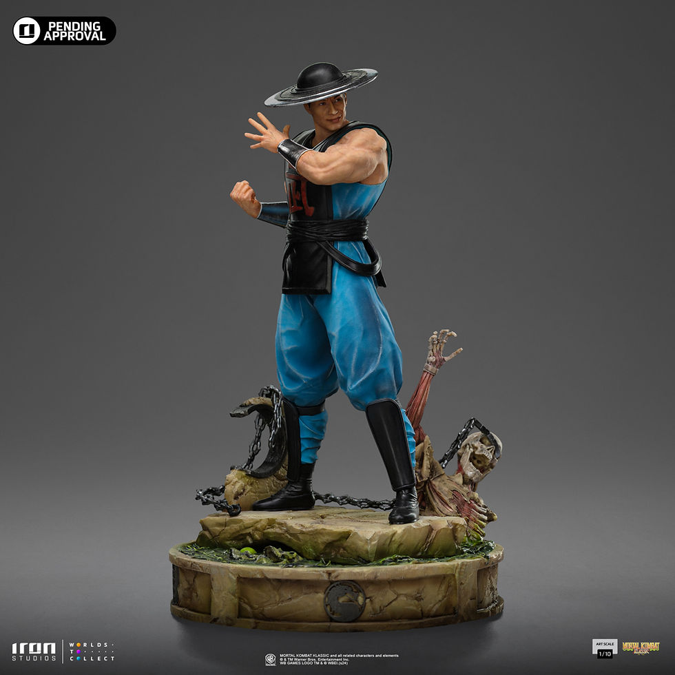 Miniatura: Iron Studios Mortal Kombat 1/10 Kung Lao Statue