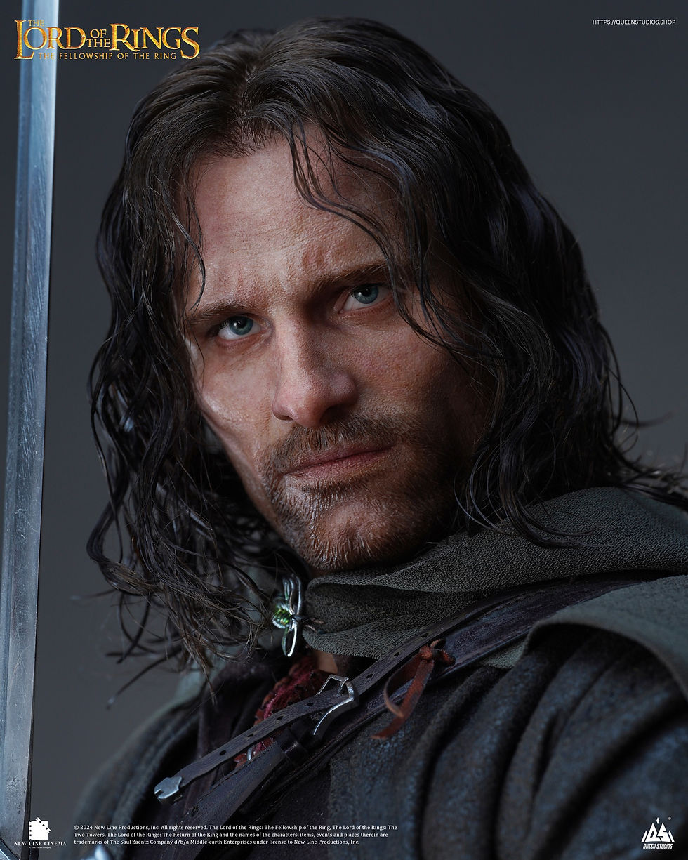 Miniatura: Queen Studios LOTR: Aragorn 1/3 statue