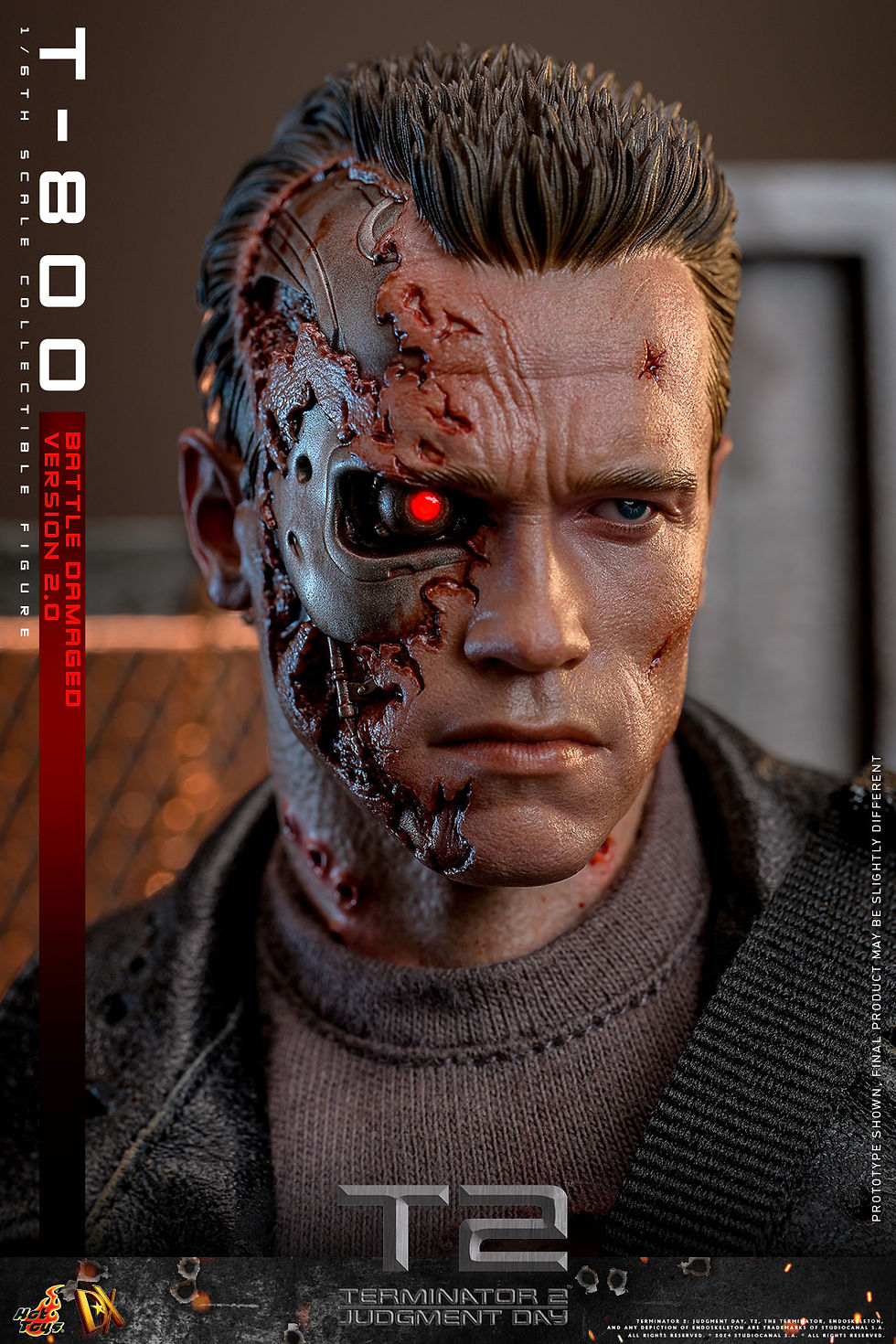 Thumbnail: Terminator 2: The Judgment Day 1/6 T-800 (Battle Damaged 2.0 DX46