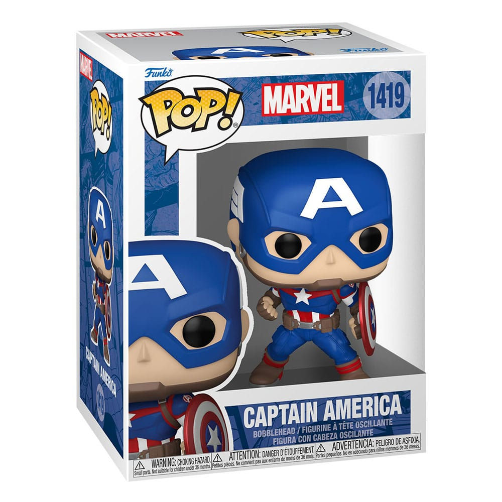 Marvel New Classics POP! Vinyl Figure 1419 Captain America 9 cm