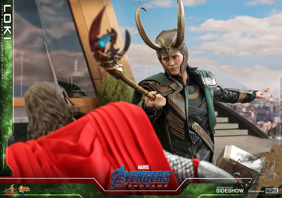 Thumbnail: Avengers: Endgame Movie Masterpiece Series PVC Action Figure 1/6 Loki 31 cm