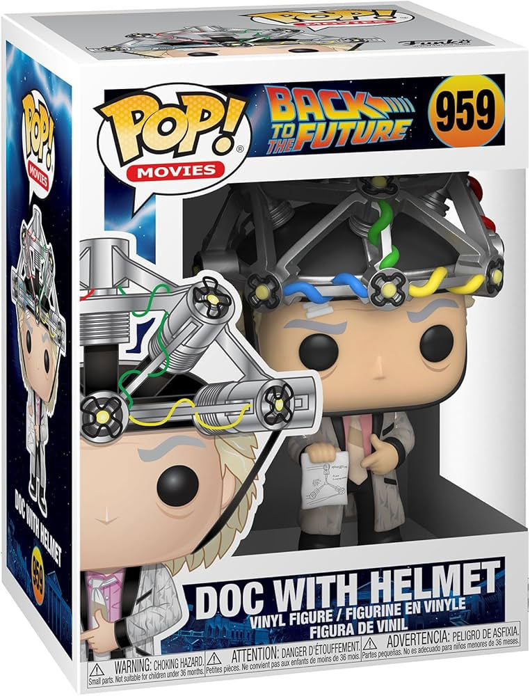 Back to the Future POP! Vinyl Figure 959 Doc w/Helmet 9 cm