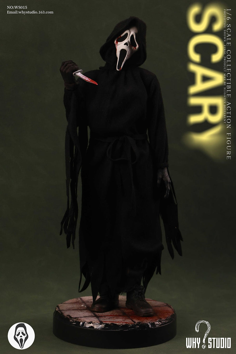Thumbnail: Ghostface 1/6 Scale Scary Guy