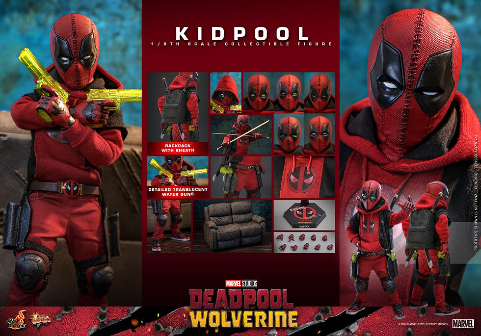 Miniatura: Deadpool & Wolverine - 1/6 Kidpool MMS763