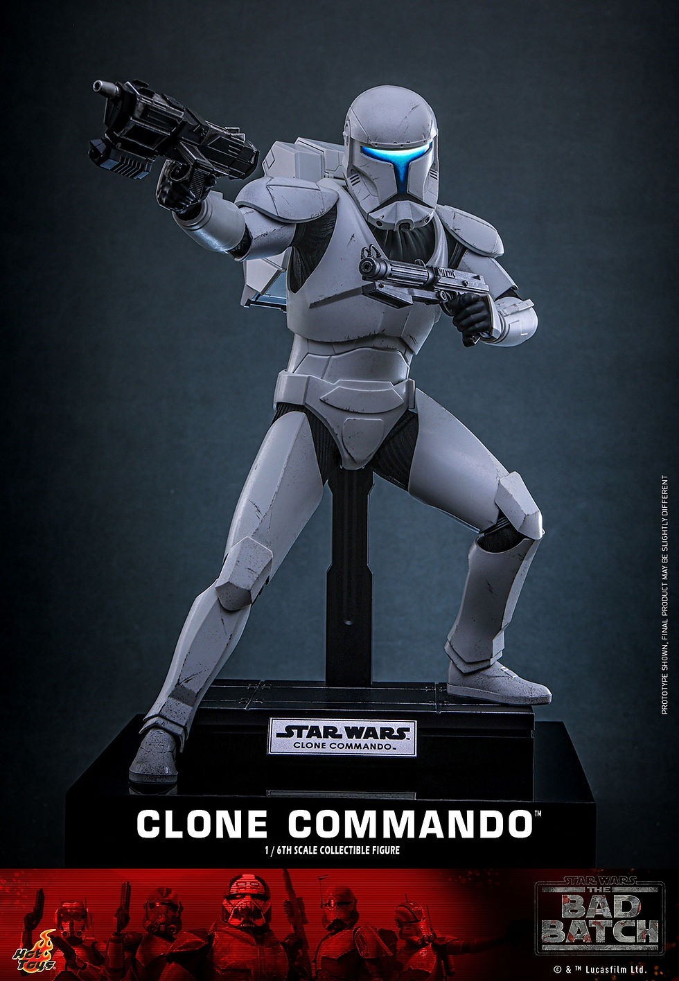 Thumbnail: Star Wars: The BAd Batch 1/6 Clone Commando TMS131