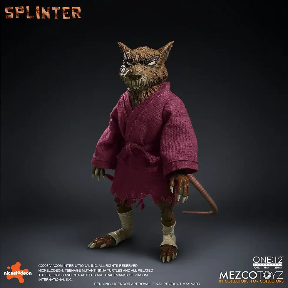 Thumbnail: Mezco Toys 1/12  Tmnt Splinter
