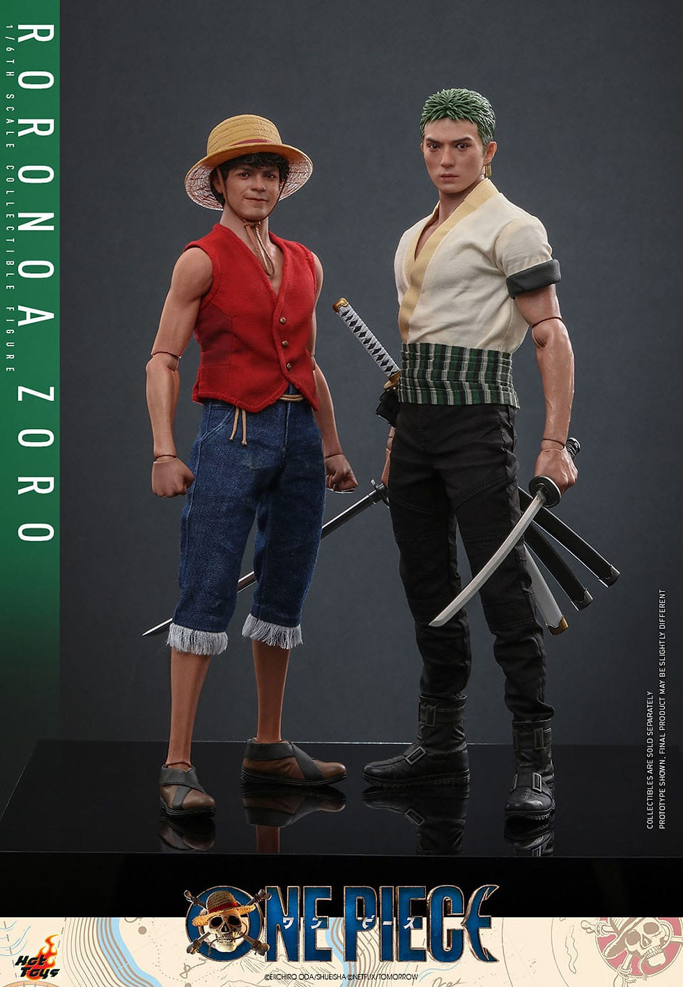 Miniatura: One Piece (Netflix) Action Figure 1/6 Roronoa Zoro 31 cm