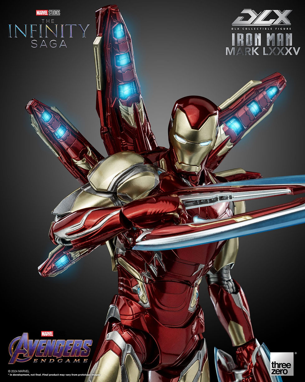 Miniatura: Infinity Saga DLX Action Figure 1/12 Iron Man Mark 85 17 cm