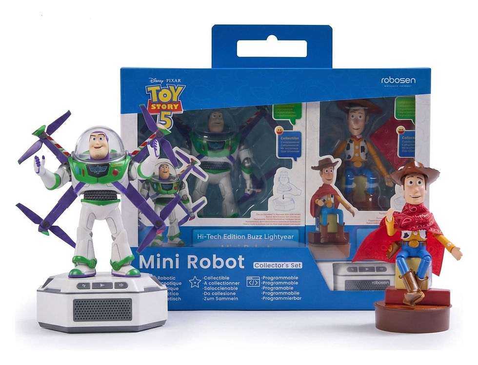 Miniatura: Toy Story 5 Set - Buzz Lightyear & Woody (Hi-Tech Edition) *Italian Version*