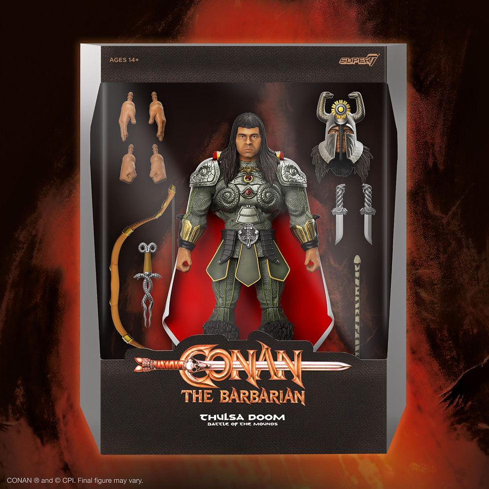 Miniatura: Conan the Barbarian Ultimates Thulsa Doom 18cm (Battle of the Mounds) by Super7