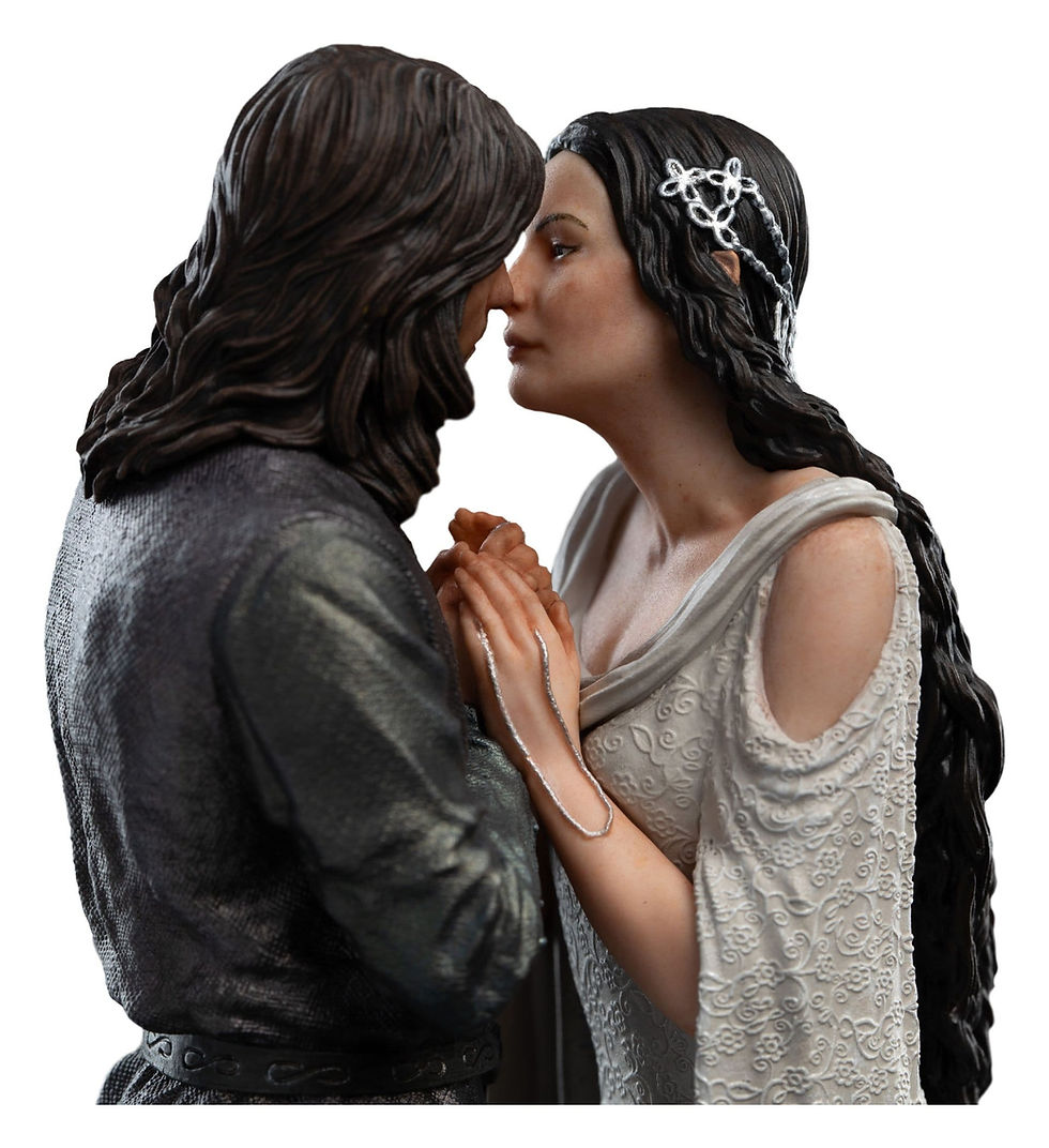 Miniatura: The Lord of the Rings Mini Statue Aragorn & Arwen 24 cm