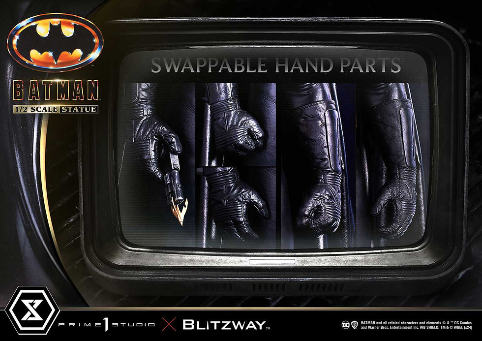 Miniatura: Blitzway x Prime 1 Studio 1/2 Batman (1989)