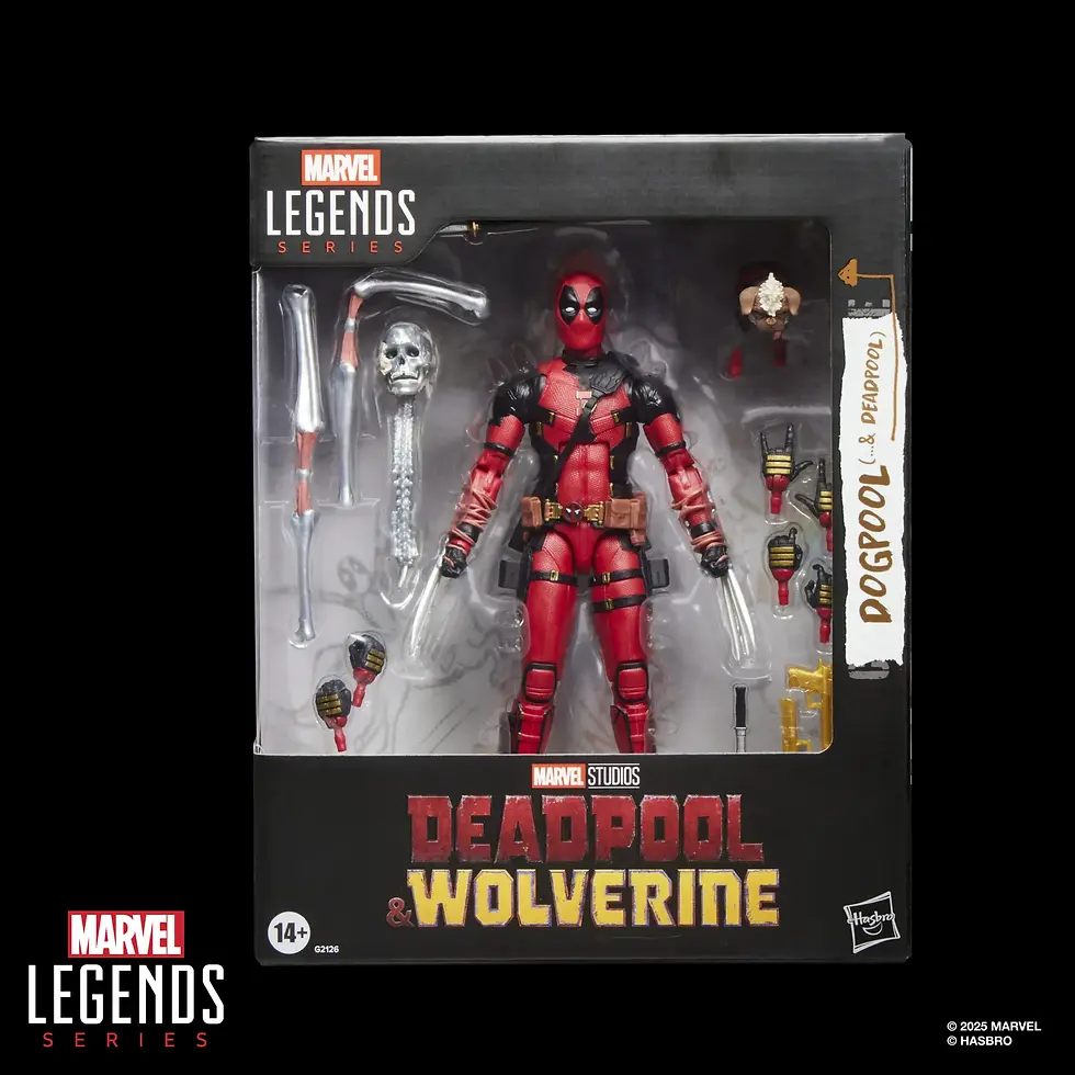 Miniatura: Deadpool & Wolverine Marvel Legends Action Figure Dogpool and Deadpool 15 cm