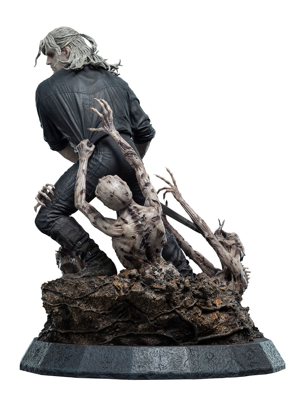 Miniatura: The Witcher Statue 1/4 Geralt the White Wolf 51 cm