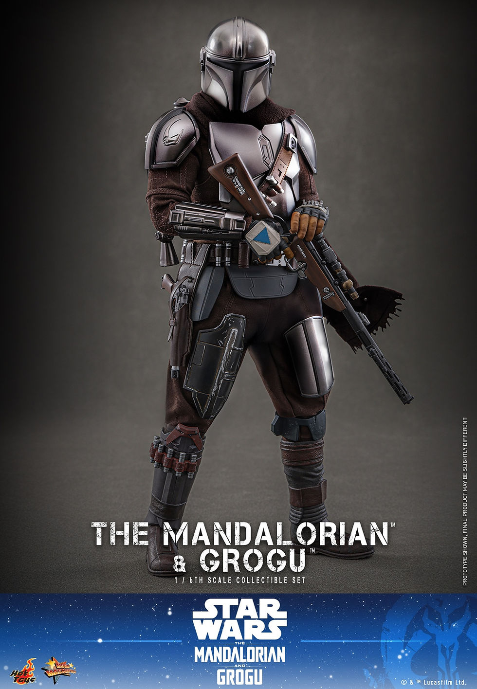 Thumbnail: Star Wars: The Mandalorian and Grogu 1/6 The Mandalorian & Grogu MMS871
