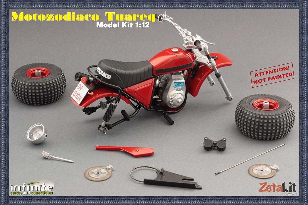 Thumbnail: Tuareg Moto Zodiaco Model Kit 1/12
