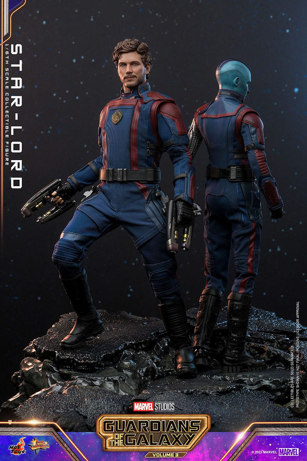 Thumbnail: Guardians of the Galaxy Vol. 3 Movie Masterpiece 1/6 Star-Lord 31 cm