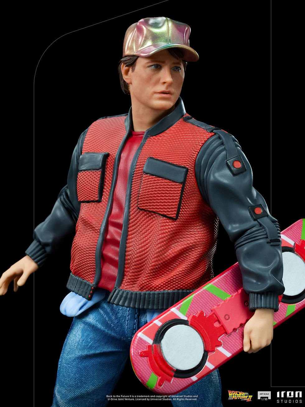 Miniatura: Back to the Future II Art Scale Statue 1/10 Marty McFly 22 cm