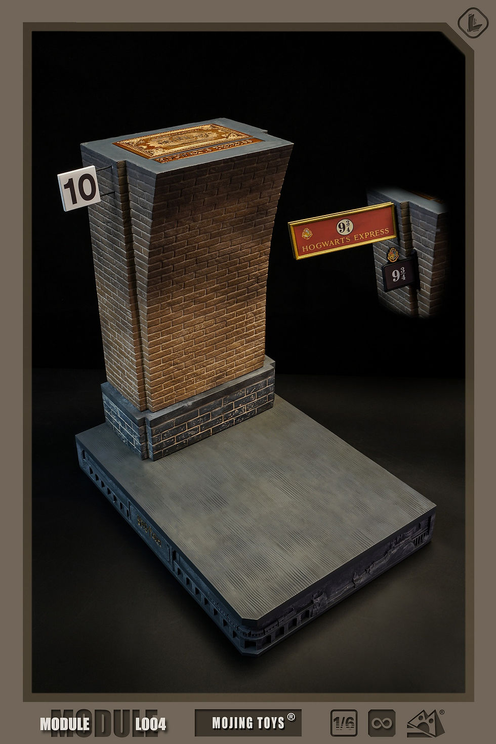 Miniatura: mOjingToys 1/6 Harry Potter Piattaforma 9 3/4 L004
