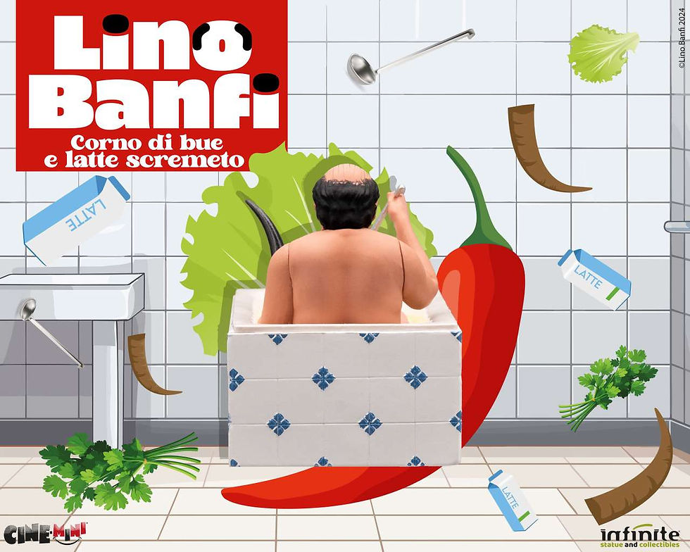 Miniatura: Lino banfi corno di bue e latte scremeto cinemini pvc