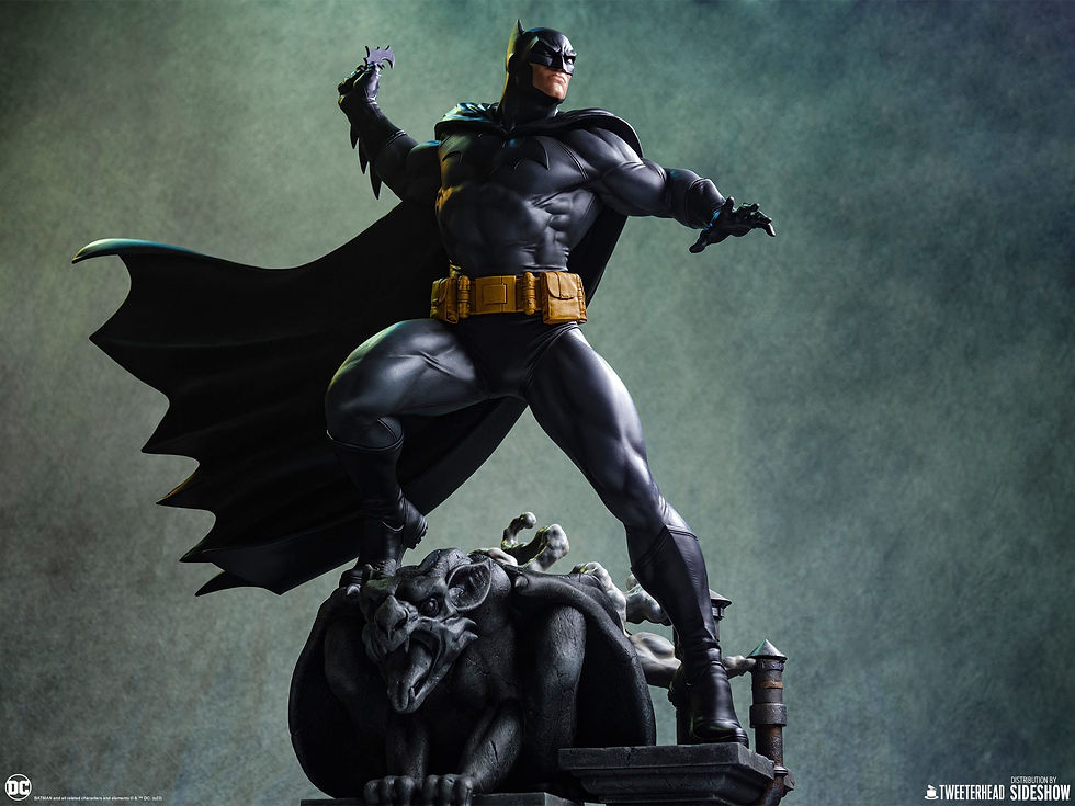 Miniatura: DC Comics Maquette 1/6 Batman (Black and Gray Edition) 50 cm