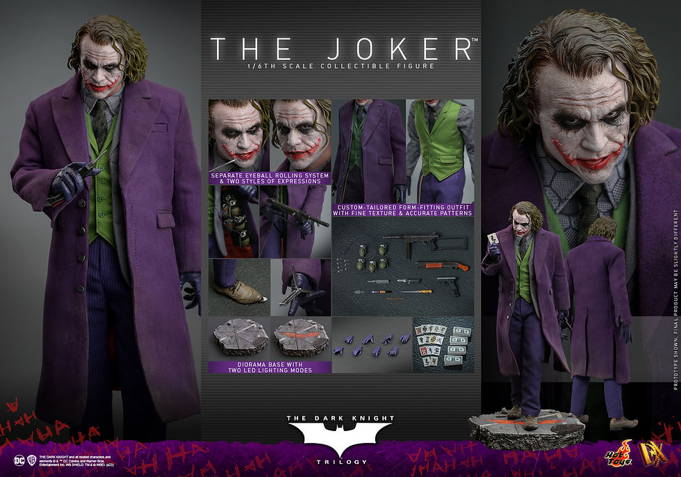 Thumbnail: The Dark Knight Trilogy 1/6 The Joker DX32