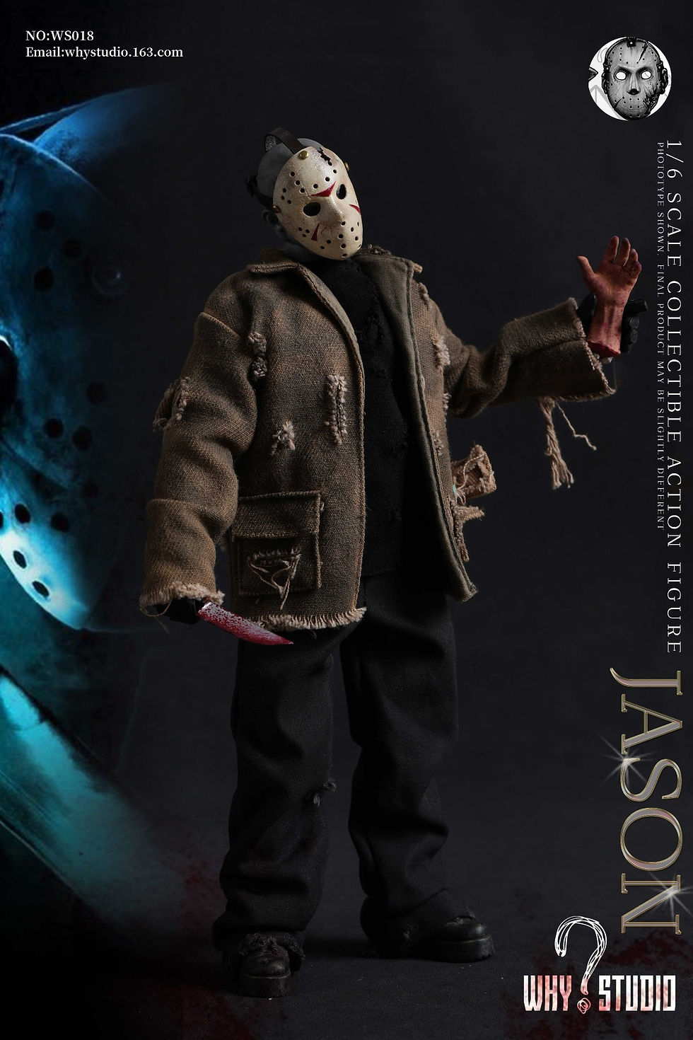 Thumbnail: WHY STUDIO Freddy vs Jason 1/6 Jason WS018