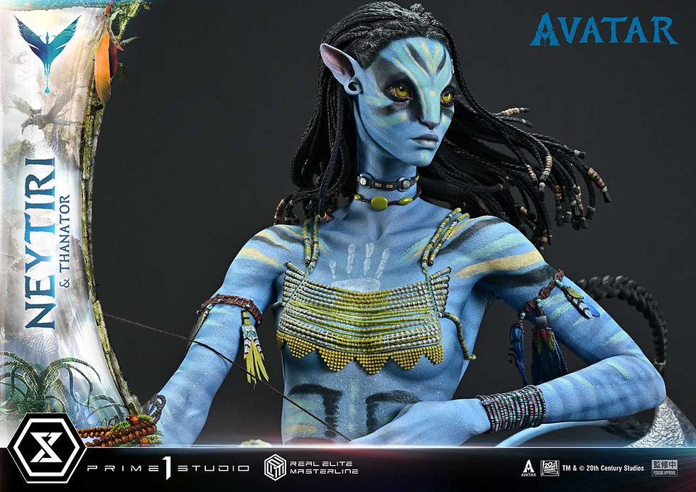 Miniatura: Avatar 1/4 Neytiri & Thanator Standard Ver.  REMAVTR-02