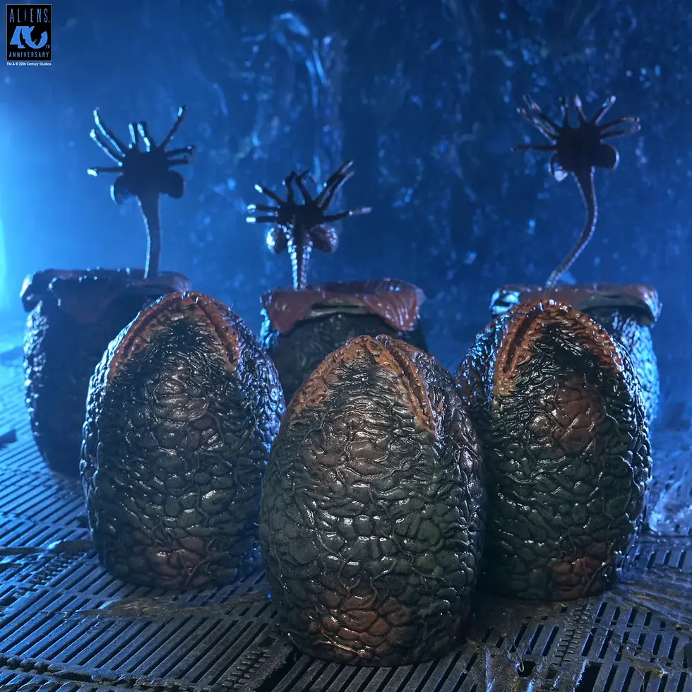Miniatura: Aliens 40th Anniversary Alien 1/12  Eggs 6 Accessory Pack