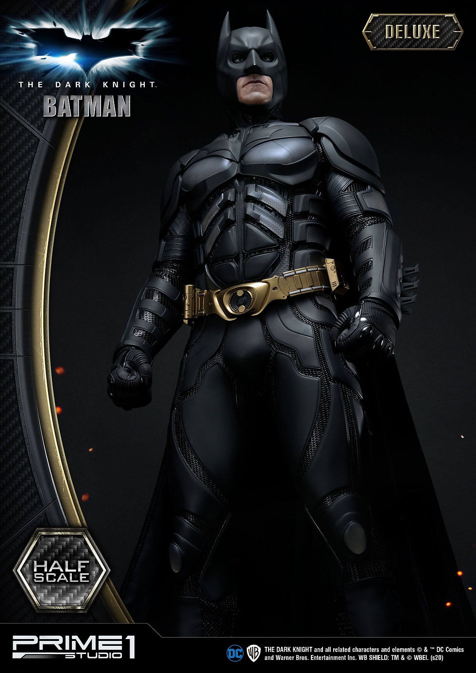Thumbnail: The Dark Knight 1/2 Statue Batman Deluxe Version 104 cm