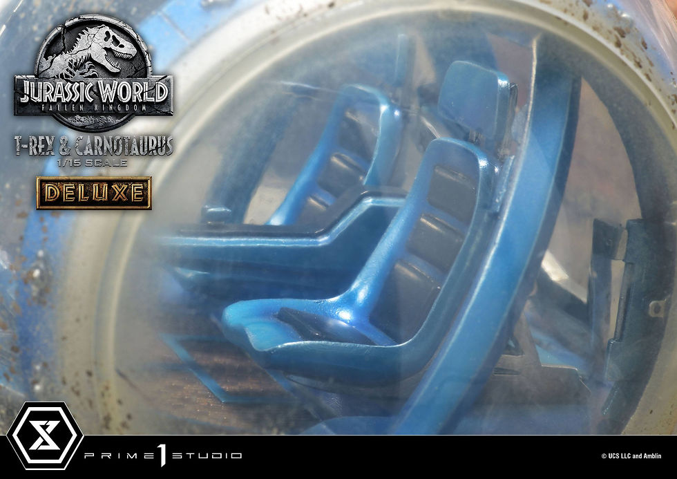 Thumbnail: Jurassic World: Fallen Kingdom 1/15 T-Rex & Carnotaurus Deluxe