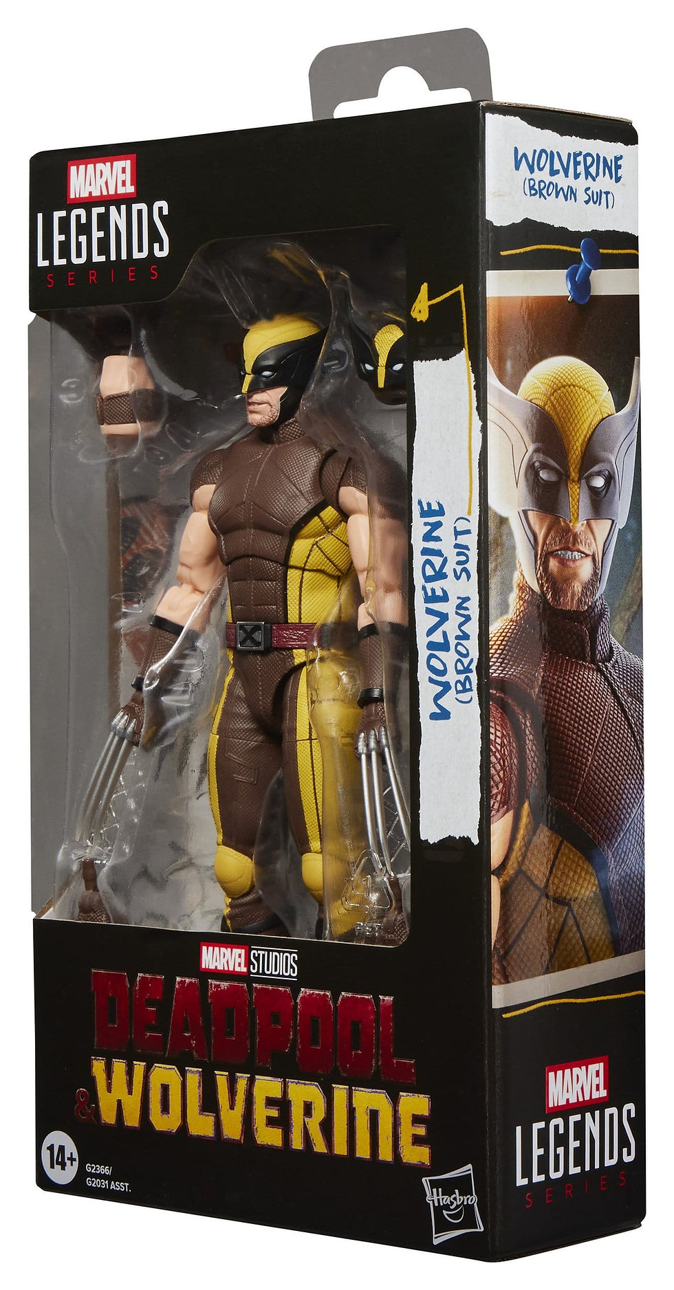 Miniatura: Deadpool & Wolverine Marvel Legends Action Figure Wolverine (Brown Suit) 15 cm