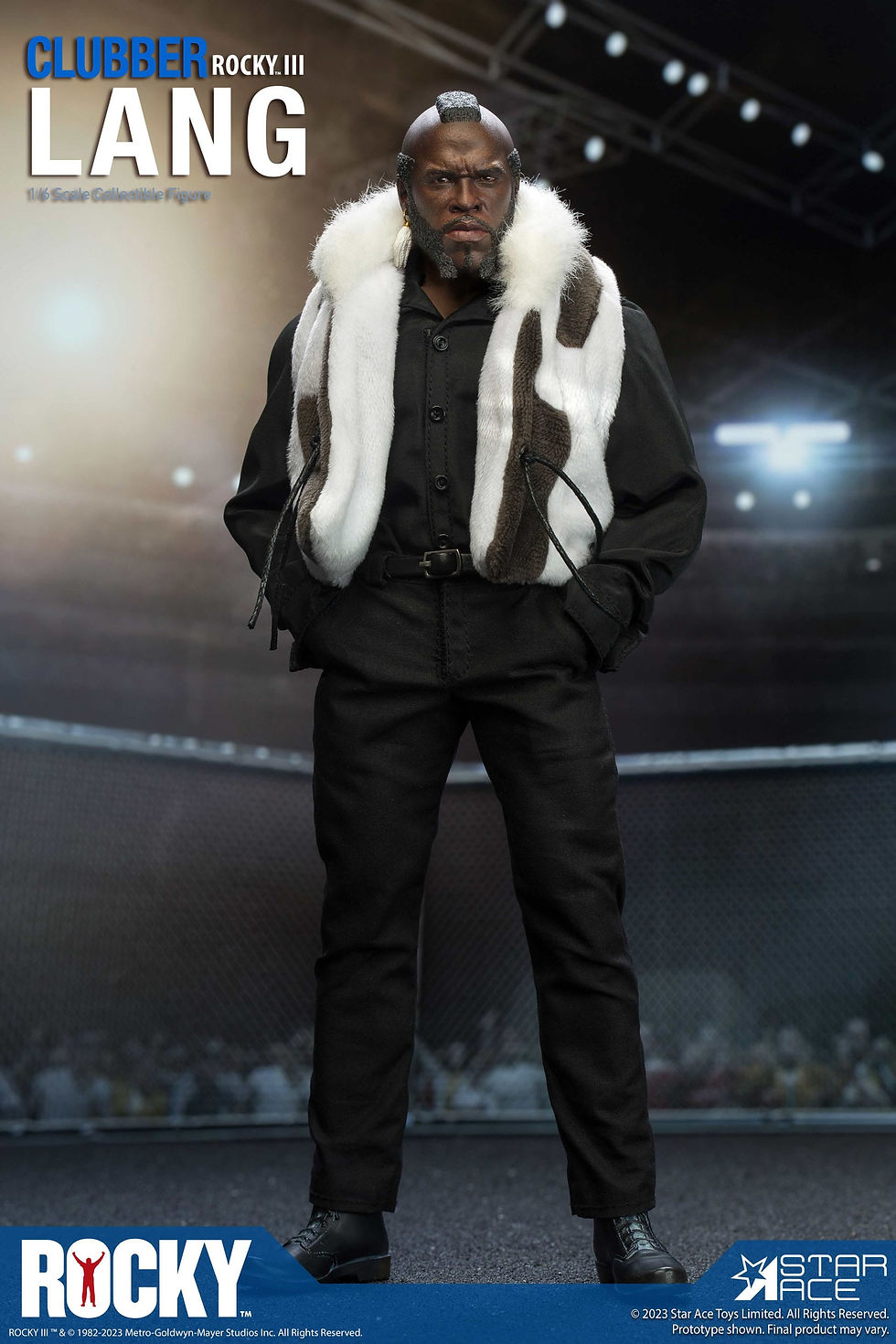 Miniatura: Rocky III Statue 1/6 Clubber Lang Normal Version 30 cm