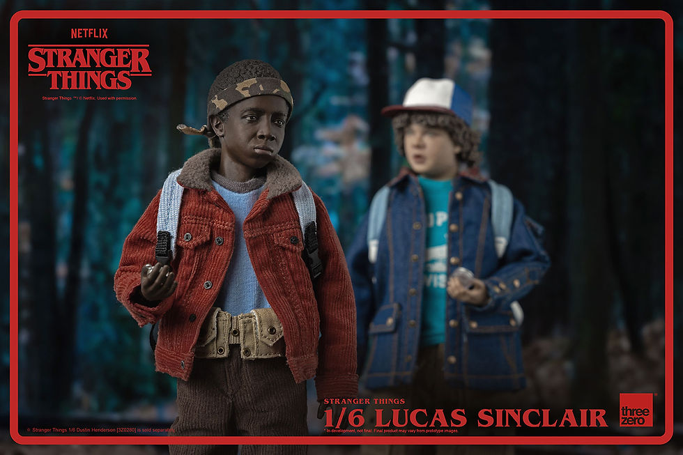 Miniatura: Stranger Things Action Figure 1/6 Lucas Sinclair 23 cm