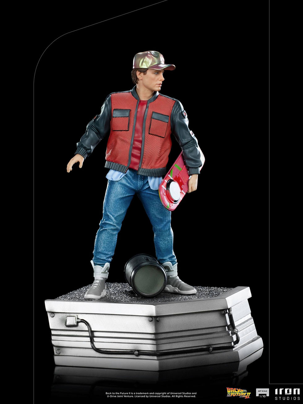 Miniatura: Back to the Future II Art Scale Statue 1/10 Marty McFly 22 cm